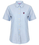Girls Short Sleeve Oxford Shirt
