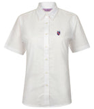 Girls Short Sleeve Oxford Shirt